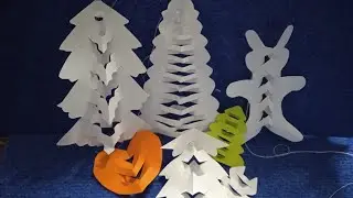 🎄❄️ Поделки из бумаги к Новому году/paper craft