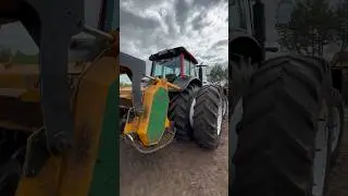 Дикая Valtra на Спарках в круг с измельчителем  Serrat FX+