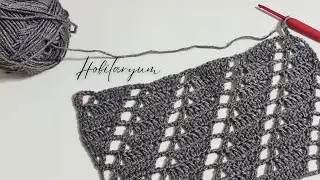 Çok İstek Alan Şal Bluz Modeli Ajurlu Tığ işi & Crochet