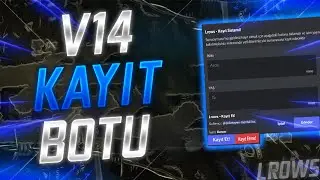 DİSCORD KAYIT BOTU | V14 PUBLİC |