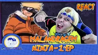 Naruto reage a Naruto o Muleke que Queria ser Hokage -|- Malandragem Ninja 1°Ep (Voice Makers!)