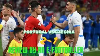 Portugal vs Czechia Euro 2024 Review by an Efootballer #euro2024 #euros2024 #euro2024germany