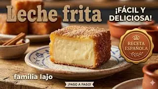 RECETA ESPAÑOLA : LECHE FRITA   /  Lajo2006