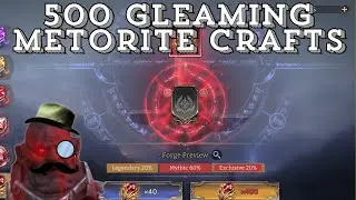 500 Gleaming meteorite crafts
