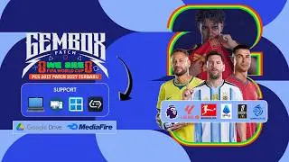 TERBARU! PES 2017 UPDATE PATCH MUSIM 2027 PALING TERBARU | MENU GEMBOX PATCH