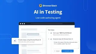 AI in Testing: BrowserStack Low-code authoring agent