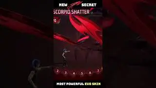 NEW EVO M1014 SKIN FREE FIRE SECRET😱 SCORPION M1014 SKIN IS OVERPOWER🔥