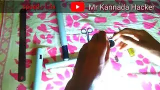 Fan and light make using dc motor