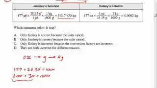 Question 12 Sample Exam A 2010-11
