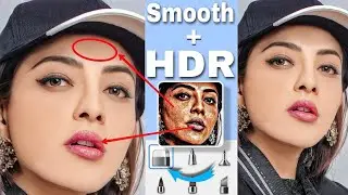 Oil Smooth Skin secrets face smooth editing / Face ko smooth kaise kre Subhash Photo Editing