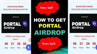 HOW TO GET PORTAL AIRDROPS