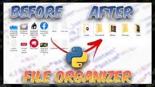 Making File Organizer in Python (Very Easy!!) | Qamar The Coder