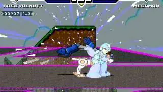 Rock Volnutt  vs Megaman