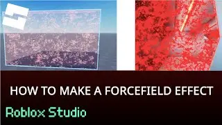 How To Make This Forcefield Effect On Your Parts in Roblox Studio (NO SCRIPTING) 