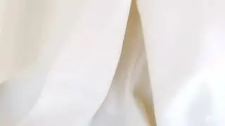 Stofa din casmir pentru palton ivoare