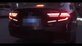 Оптика задняя, фонари на Honda Accord X