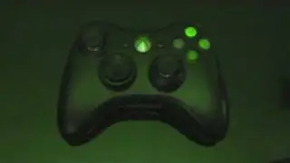 Xbox 360 All Black Controller, NOT PAINTED!