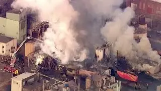 BREAKING: Massive fire reported at LaSalle chemical plant in  LaSalle County, Illinois