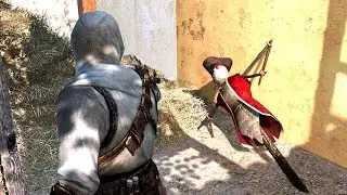 Assassin's Creed 4 Advanced Single Sword Combat with Altair`s Outfit Subscriber Req Ep 103