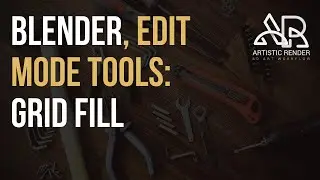 Blender - Grid fill, edit mode tool explained