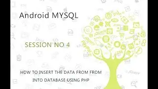 Android MySQL Database Tutorial 4   How to insert the data in the Online Database    YouTube
