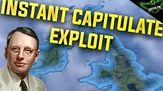 HOI4 Exploit: Instantly Capitulate (Hearts of Iron 4 Man the Guns Exploit)
