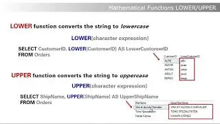 SQL | LOWER & UPPER