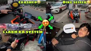 POLICE NA BIKE SEIZ KARDI😡|| VIPIN SE HUI LADAI🥲