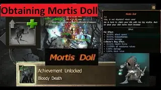 Drakensang Online Hardest Boss Solo - Obtaining Mortis Doll - Bloodshed Kill Number 100