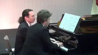 Stroganov. Summer rain - piano 4 hands