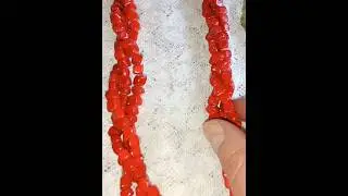 Винтажные Бусы из Кораллов 