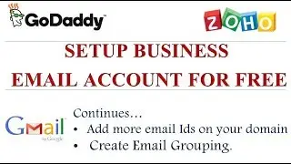 Add more free business email account with your company brand name (Part 2) | Hindi