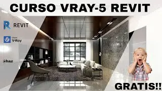 CURSO DE VRAY 5 PARA REVIT | V-ray 5 Interior rendering