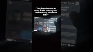This is a decky plugin that makes boot animations dead simple to apply on the steam deck. 
