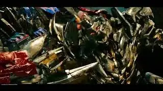 Optimus vs Megatron and The Fallen but I added Halo sound effects