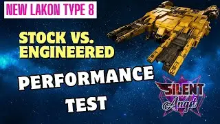 Elite Dangerous Lakon Type 8 Performance Test: Stock vs. Engineered