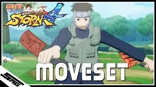 Naruto Ultimate Ninja Storm 4 - Yamato COMPLETE Moveset