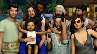 Finally creating a family tree for my biggest Sims family :)