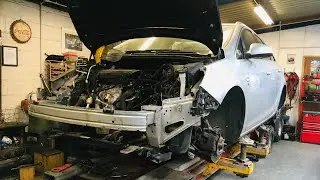 Repairing Copart Crash Damaged 2015 Astra Elite Estate