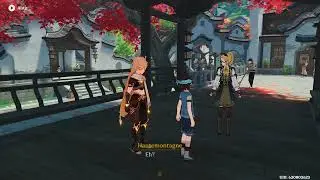 Talking to Little Mao and Hautemontagne after Chenyu's Blessings of Sunken Jade