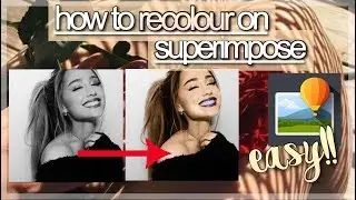 How to Recolour in Superimpose!