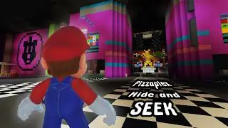 Playing Mario Hide and Seek in the FNAF PIZZAPLEX