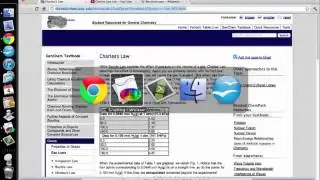 Calculating Absolute Zero from Charles' Law Data (Volume versus Temperature)