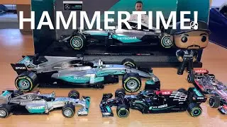 HAMMERTIME! Lewis Hamilton’s Formula 1 career in Diecast models