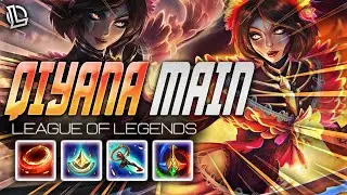 QIYANA MONTAGE - QIYANA MAIN IS INSANE | Ez LoL Plays 