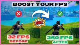FPS BOOST - Increase Frames in any Game