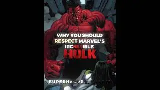 Why you should respect Red Hulk #marvel #captainamericabravenewworld