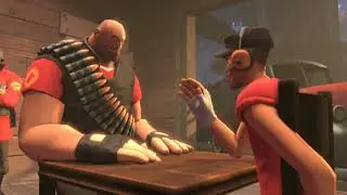Scout Arm Wrestles Heavy [SFM]