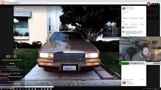 Elraen Amerika'da Yaşarken Aldığı Arabayı Gösteriyor (2000$)