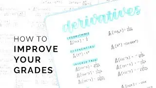 how to improve your grades! 📈 study tips + tricks